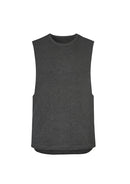 Mens Streetworx Sleeveless Tee - Charcoal Marle