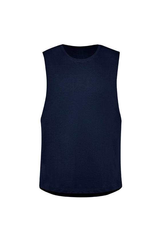 Mens Streetworx Sleeveless Tee - Navy
