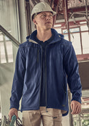 Unisex Streetworx 2 In 1 Stretch Softshell Jacket - Navy