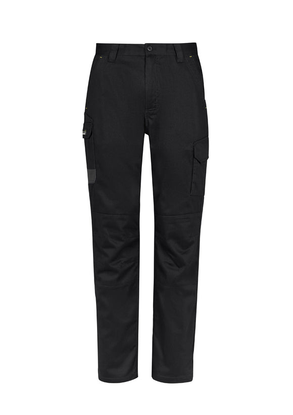 Mens Summer Cargo Pant (Stout) - Black