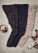 Mens Streetworx Curved Cargo Pant - Charcoal