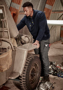 Mens Streetworx Heritage Pant - Cuffed - Charcoal