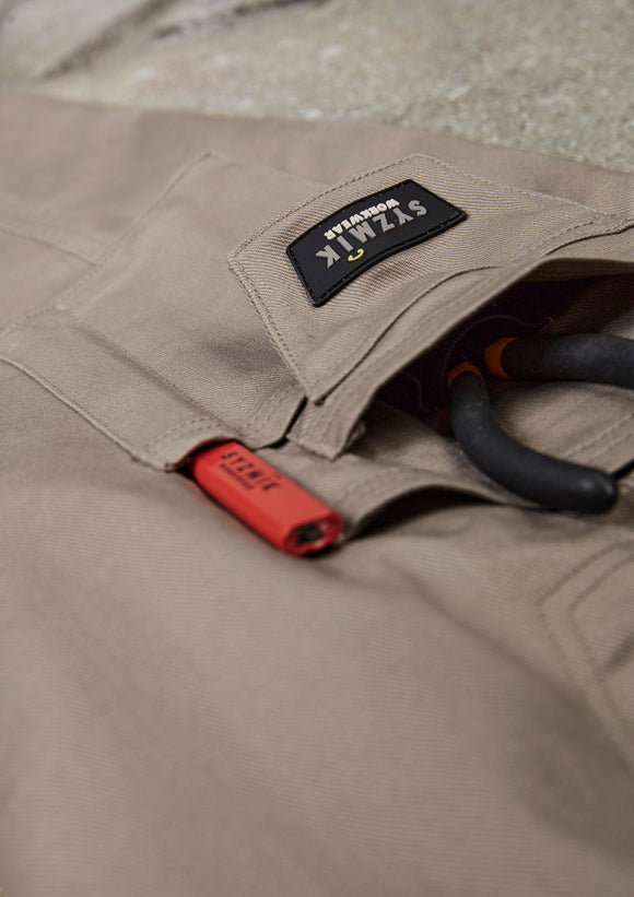 Mens Rugged Cooling Stretch Pant - Khaki