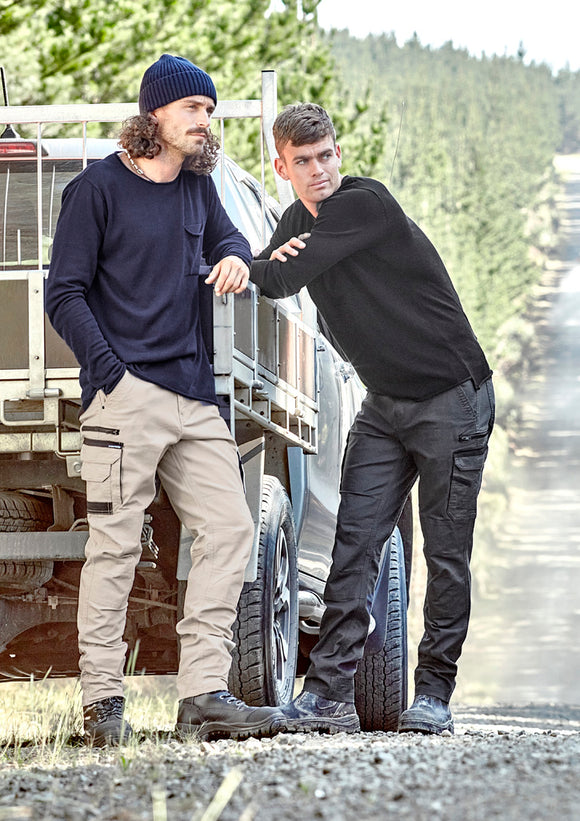 Mens Streetworx Heritage Pant - Stone