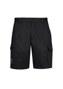 Mens Summer Cargo Short - Black
