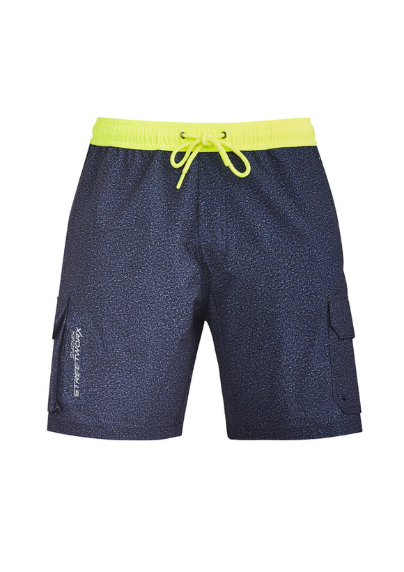 Mens Streetworx Board Short - Navy Marle