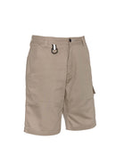 Mens Rugged Cooling Vented Short - Khaki
