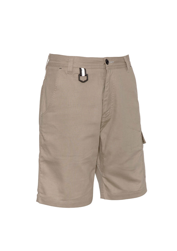 Mens Rugged Cooling Vented Short - Khaki