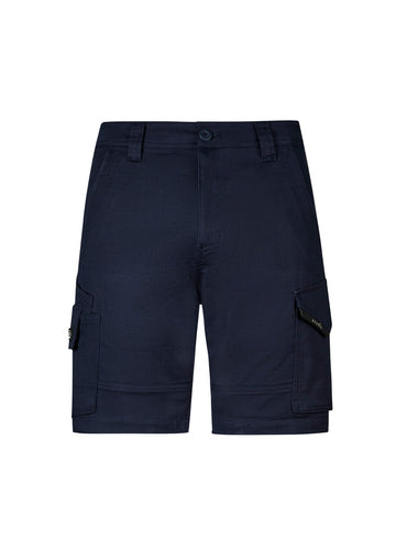 Mens Rugged Cooling Stretch Short - Navy