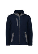 Unisex Streetworx Full Zip Sherpa Fleece - Navy