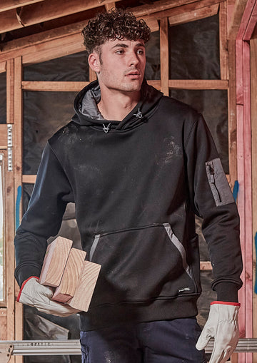 Unisex Water Resistant Hoodie - Black