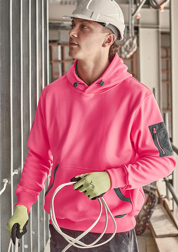 Unisex Water Resistant Hoodie - Pink