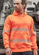 Unisex Streetworx Segmented Tape Water Resistant Hoodie - Orange