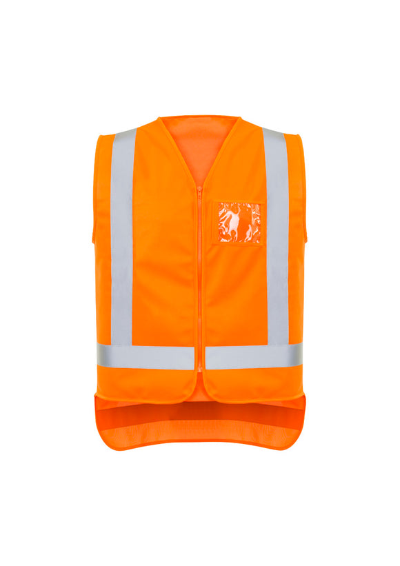 Mens TTMC-W23 Zip Vest - Orange