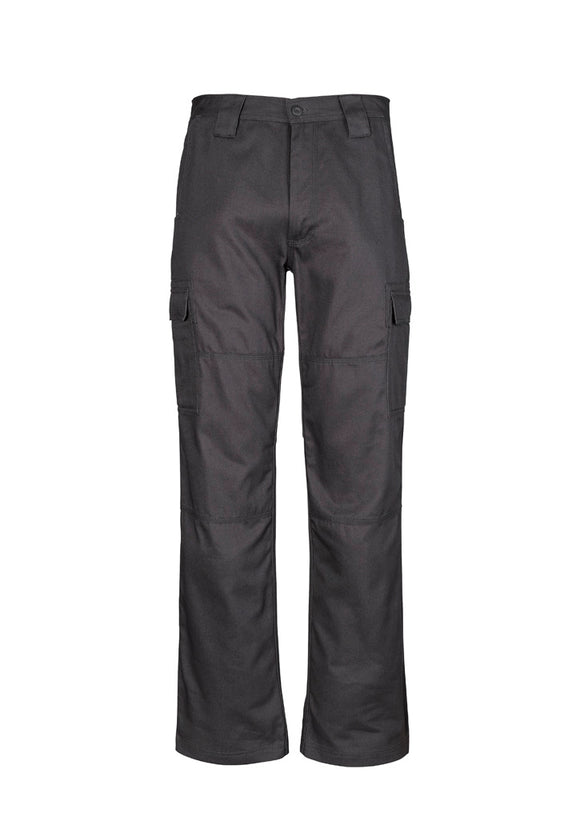 Mens Midweight Drill Cargo Pant (Regular) - Charcoal