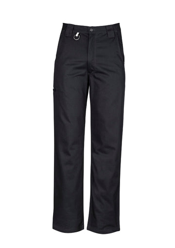 Mens Plain Utility Pant - Black