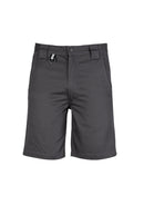 Mens Plain Utility Short - Charcoal