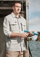 Mens Outdoor Long Sleeve Shirt - Natural