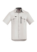 Mens Outdoor Short Sleeve Shirt - Natural