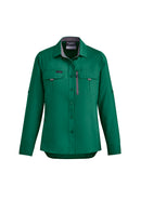 Womens Outdoor Long Sleeve Shirt - Green