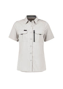 Womens Outdoor Short Sleeve Shirt - Natural