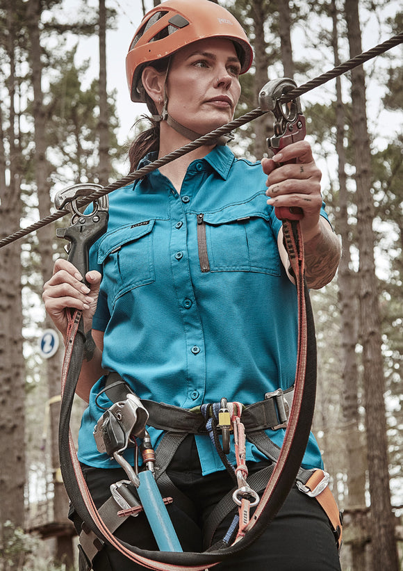 Womens Outdoor Short Sleeve Shirt - Diesel