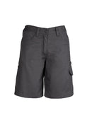 Womens Plain Utility Short - Charcoal