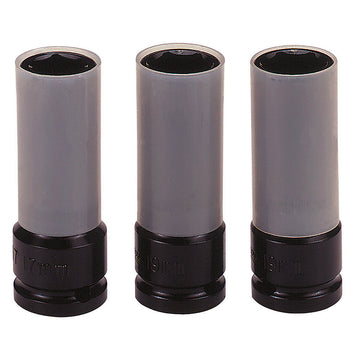 Teng 3pc 1/2in Dr. Impact Wheel Nut Socket Set