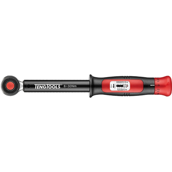 Teng 3/8in Torque Wrench Plus 6 - 30Nm
