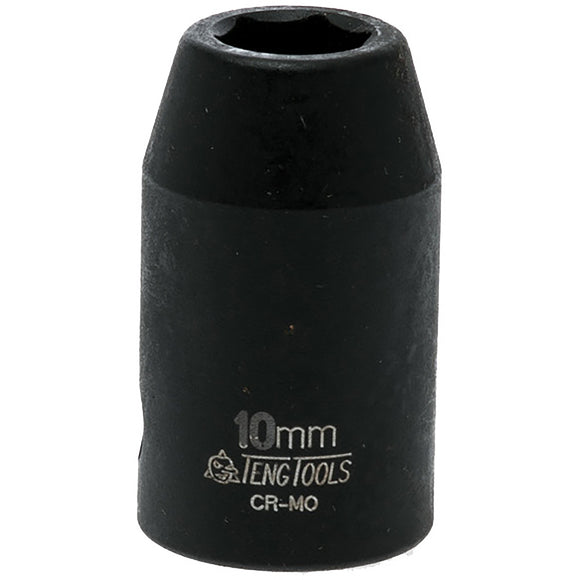 Teng 1/2in Dr. Impact Socket 10mm Ansi
