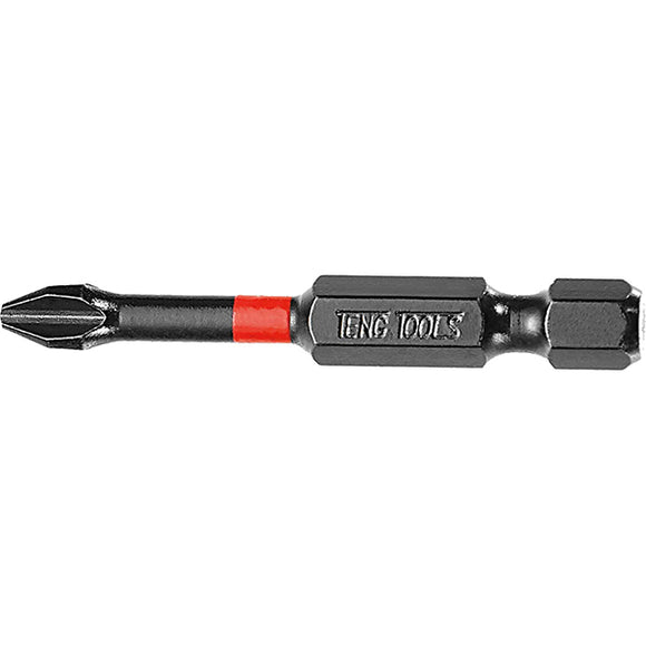 Teng 1pc 1/4in PH#1 Impact Screwdriver Bit 50mm