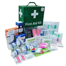 First Aid Kit Work Place Premium 1-50 in Portrait Metal Wall mountable cabinet green