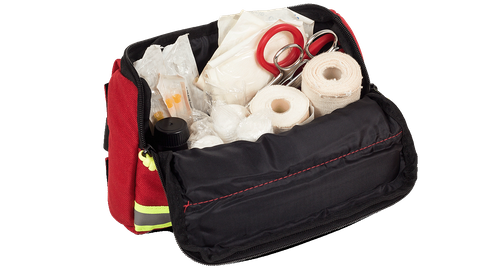 First Aid Large Major/ Mass Incident First Responder Kit in Back Pack / Pictures for reference only examine contents list