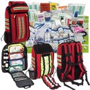 First Aid Large Major/ Mass Incident First Responder Kit in Back Pack / Pictures for reference only examine contents list