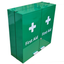 First Aid Medical Station Double Door Stocked Medical Cabinet 53x53x20cm
