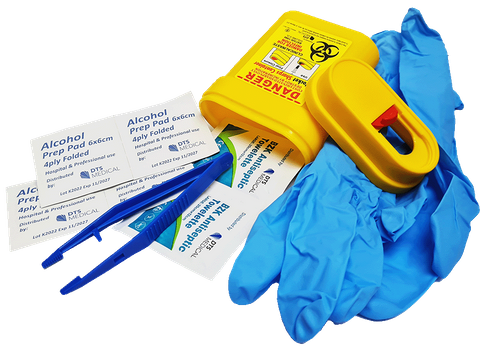 Sharps and Bio Hazard Waste Personal Containment Kit 200ml