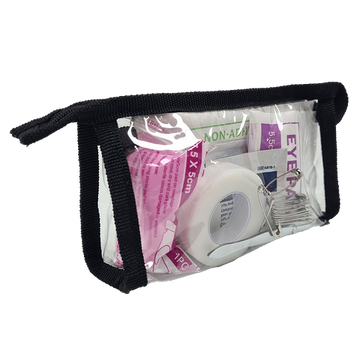 First Aid Bag Soft Pack, Clear, Small Triangle, No Handles