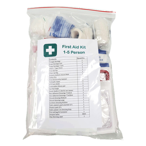 First Aid Refill Work Place 1-5 (Complete)