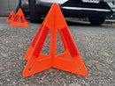 Warning Triangle Budget Stores Flat Slots together Set Of Two