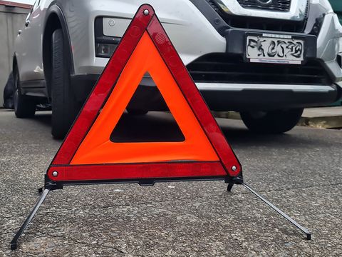 Warning Triangle Premium Folding stored in plastic case