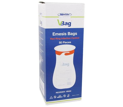 Emesis Vomit Bag Pack of 50