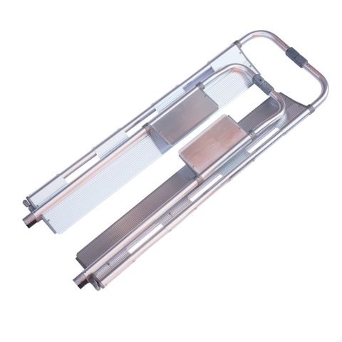 Adjustable Scoop Stretcher Aluminium with 2 Body Straps