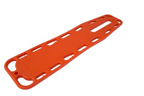 Patient Backboard C with Straps Lightweight Durable Plastic