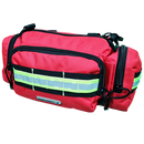 Personal Trauma First Aid Kit in EM13.007 Bag that can be used as sling bag, hand carry, or waist belt carry