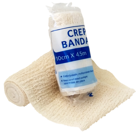Crepe Bandage Elastic 10cm x 4.5m