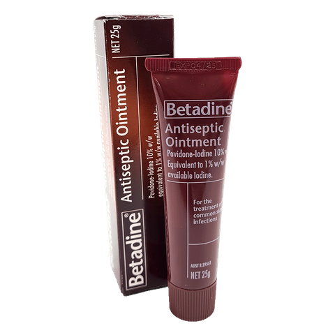 Betadine Antiseptic Cream in Tube 25g