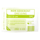Non Adherent Dressings 7.5cmx5cm Sterile Single