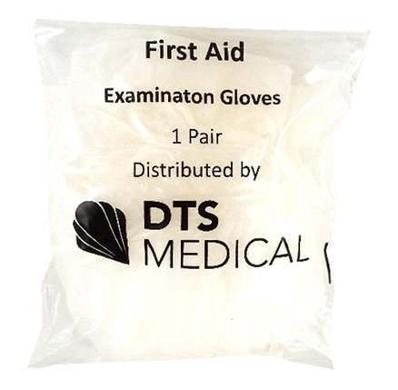 1 Pair Size XL Examination Gloves Vinyl