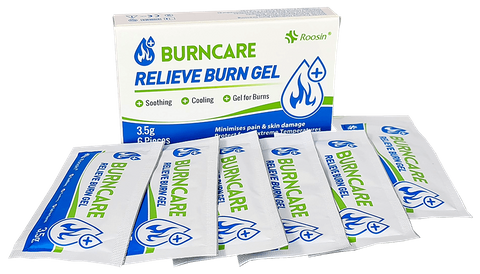 Burn Gel Sachets 3.5g Each Sterile Box of 6