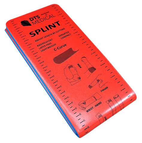 Mouldable Splint / Flexi Splint, 90 cm x 11 cm. Forms into U-Shape, Becomes Rigid. Can Be Cut to Size